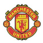 Manchester United -File instant download - Digital Designs Embroidery