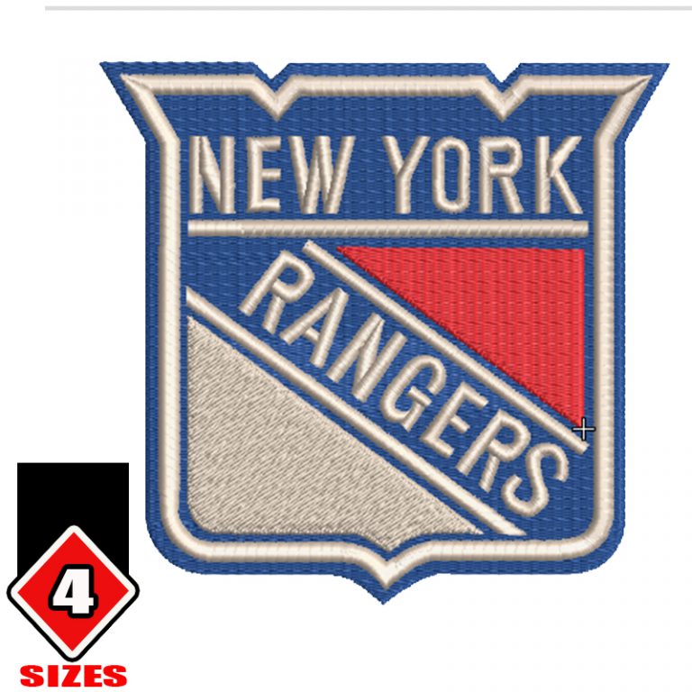 New York Rangers logo - Digital Designs Embroidery
