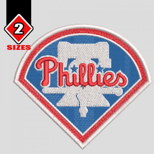 Philadelphia Phillies logo embroidery design - Digital Designs Embroidery