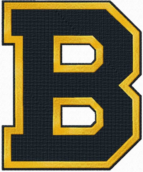 boston_bruins_logo_embroidery_design