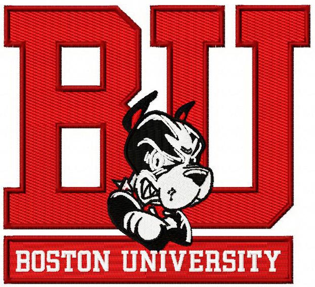 Boston University Terriers logo -5 sizes - Digital Designs ...