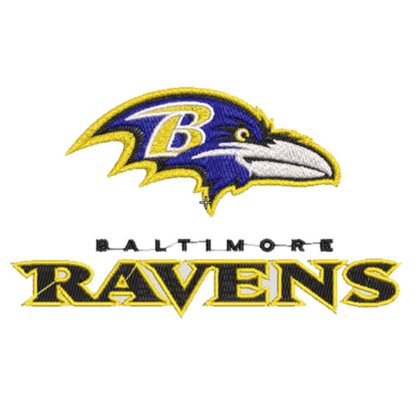 Baltimore Ravens embroidey